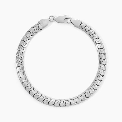 Mareya™ Sculpted Silver Hoops